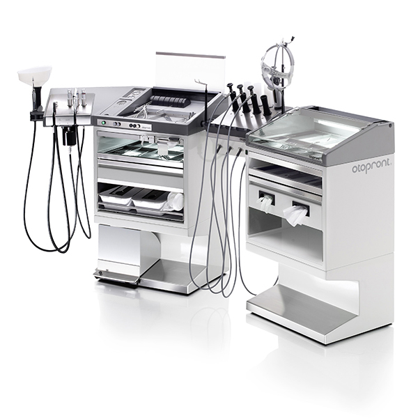 The treatment unit Basic Plus from Otopront can be configured individually with modules.