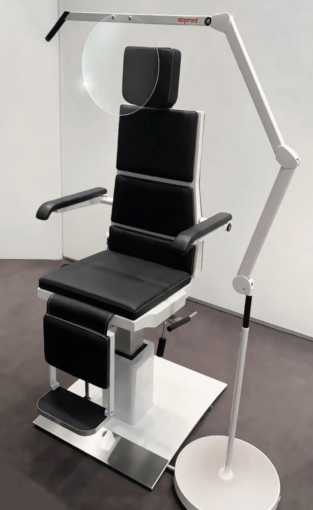 Patient chair with droplet protection Frame "Stand Alone"